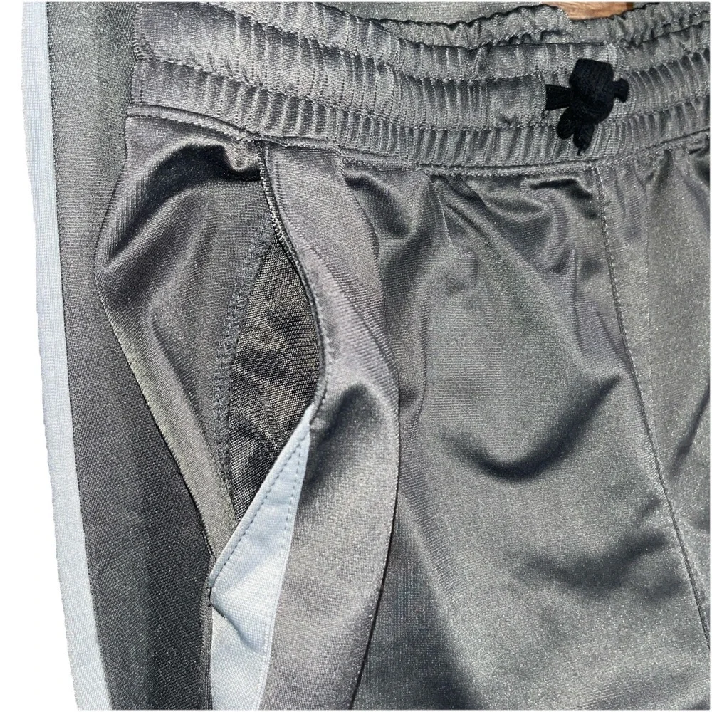 Spyder Sweatpants Mens Size M Gray Elastic Waist Drawstring Stretch Pockets Logo